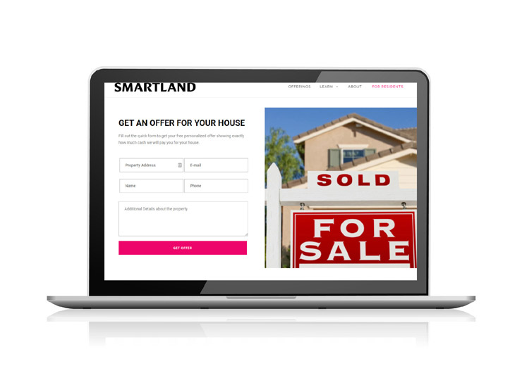 Sell a house form