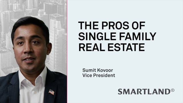 The pros of single-family real estate